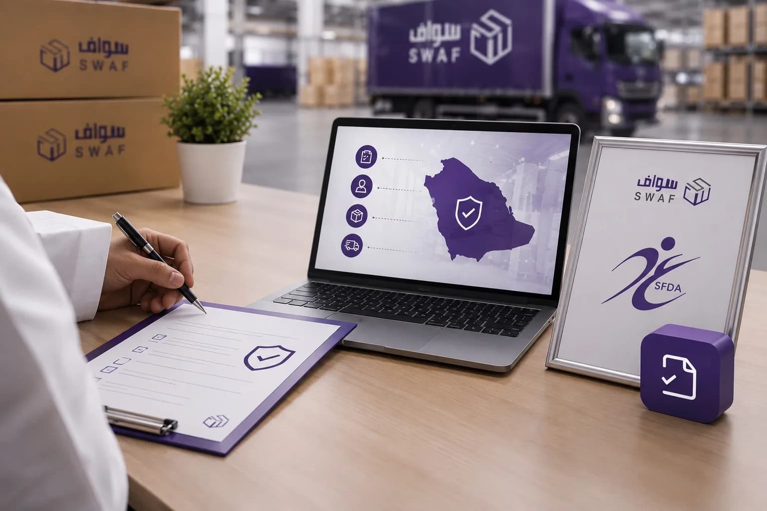 تخليص إجراءات هيئة الغذاء والدواء
